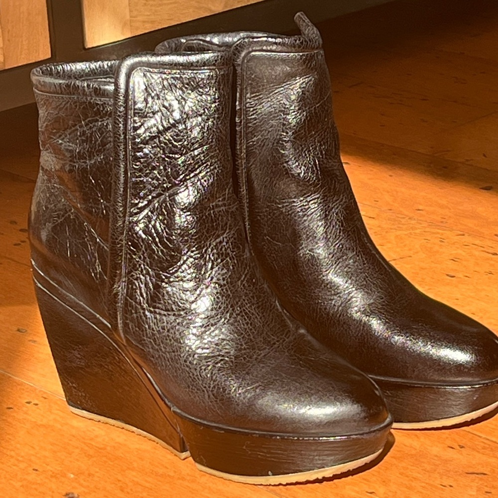 Farylrobin Ella Platform Boot Size 8 Euc - image 1